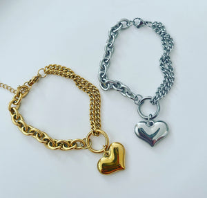 Heart Bracelets • SS