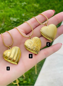 Stainless Steel Heart Chain