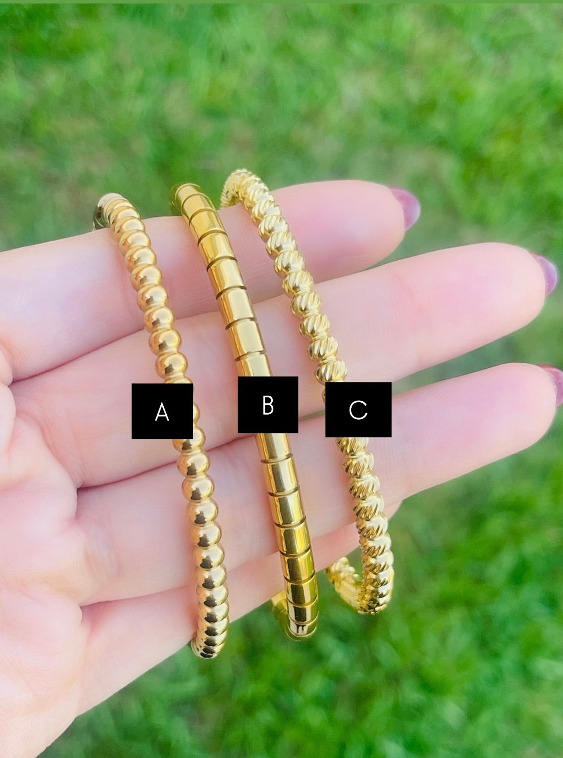 SS Simple Bangle