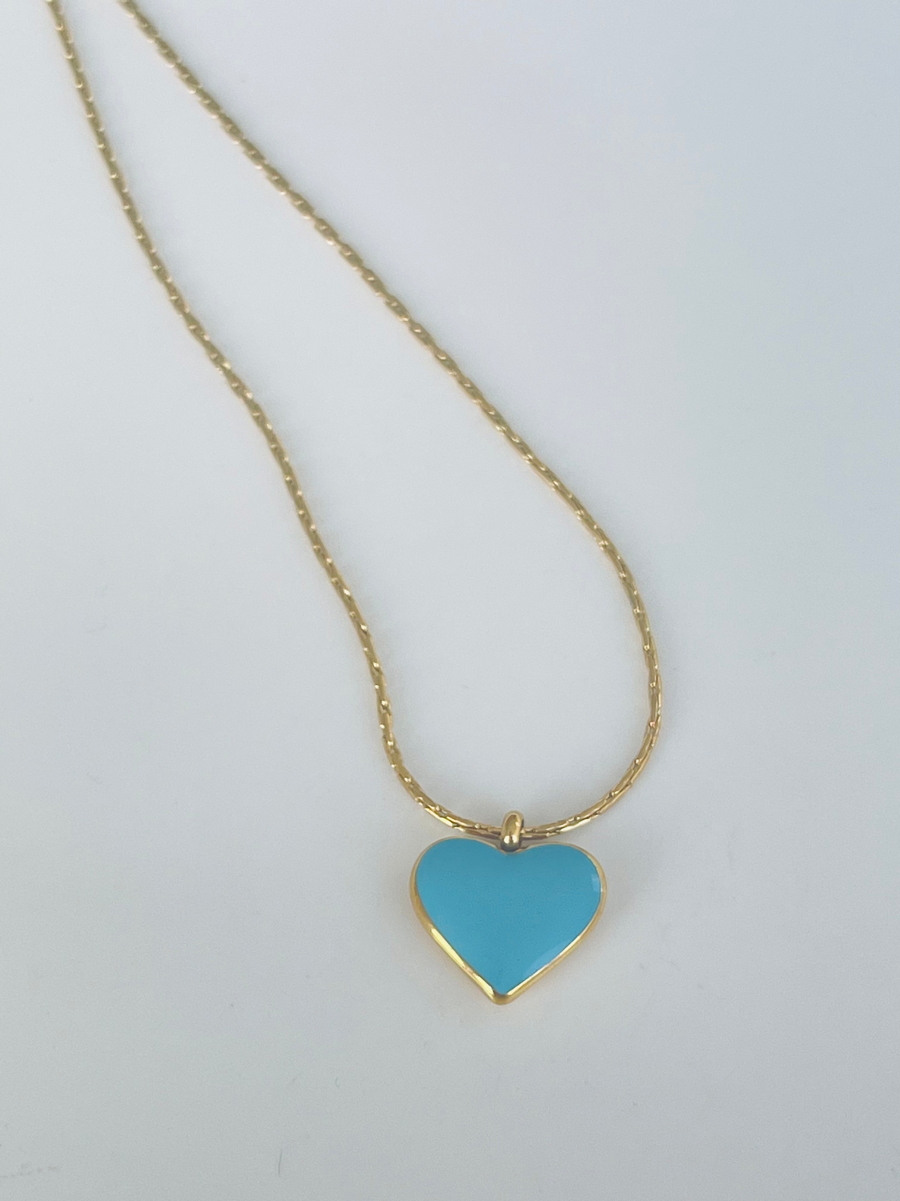 Turquoise Heart • Reversible!