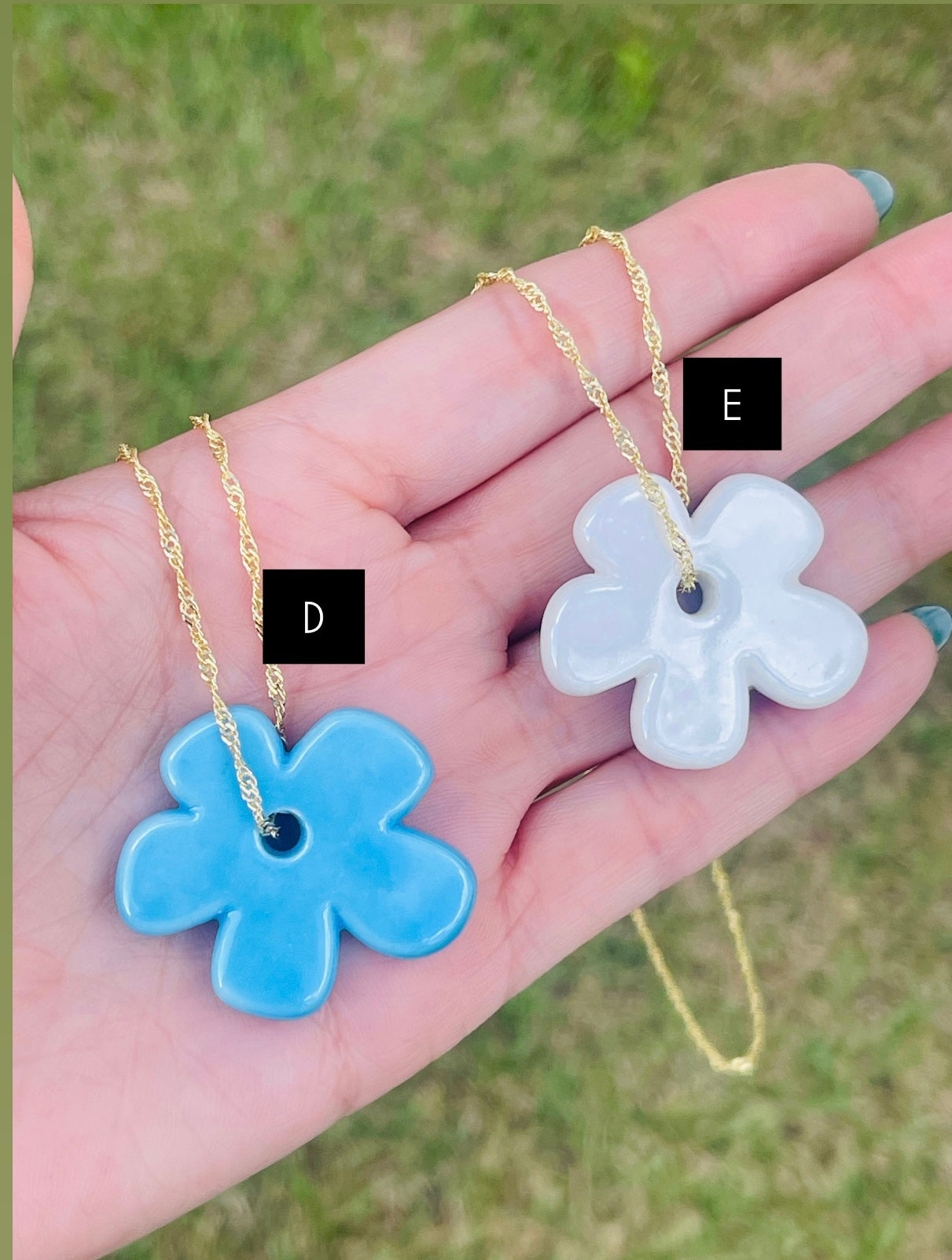 Crystal Flower Chain