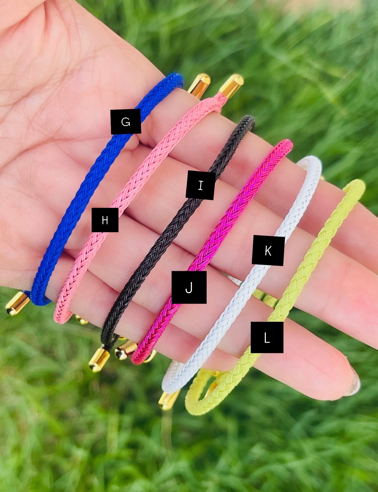 Cord Adjustable Bracelets