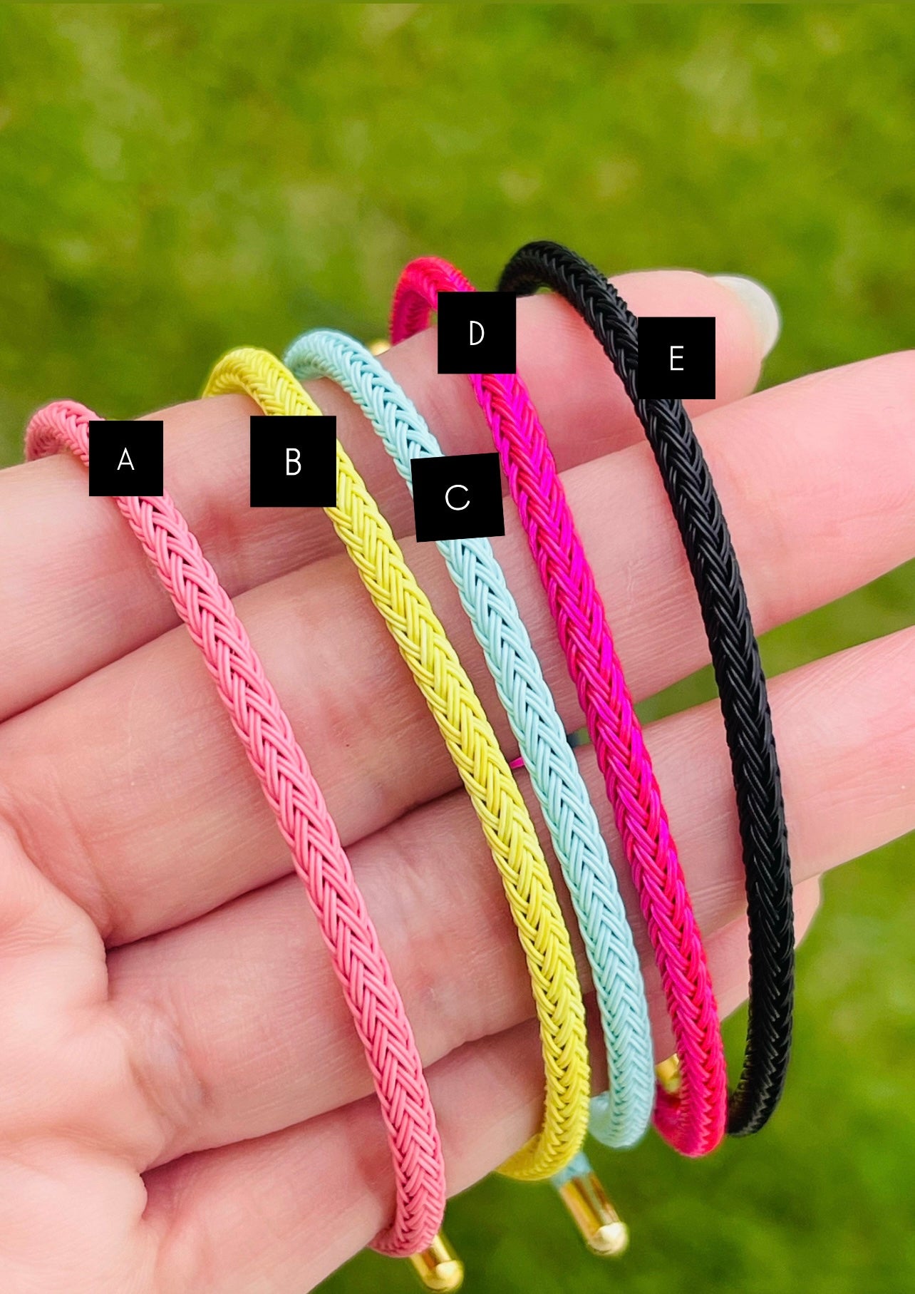 Love • Cord Adjustable Bracelets