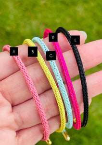 Love • Cord Adjustable Bracelets
