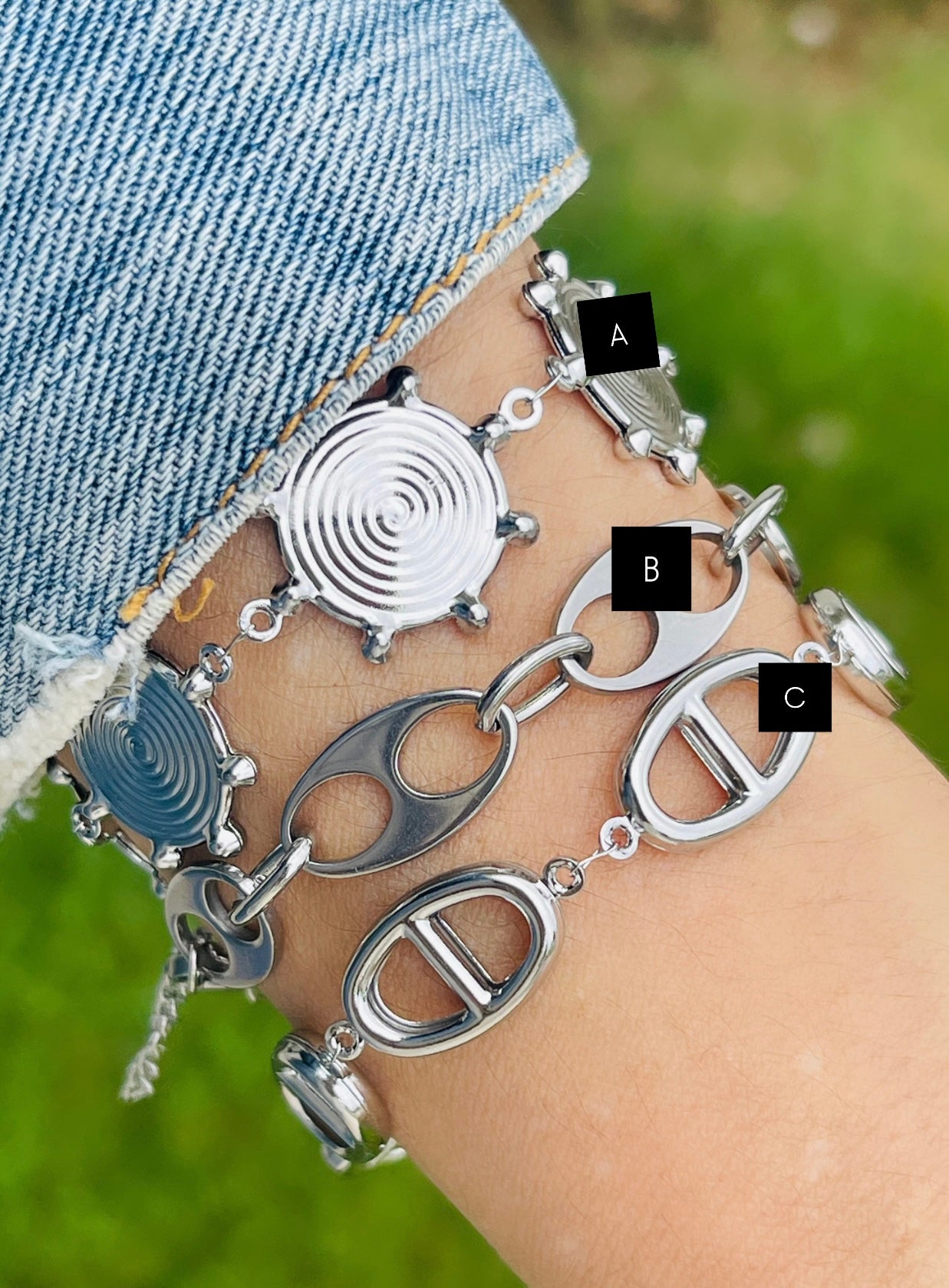 SS Silver Bracelets