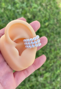 Triple Pearl • Ear Cuff