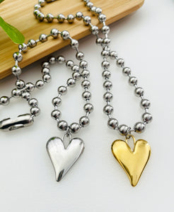 Big Heart Militar Chain