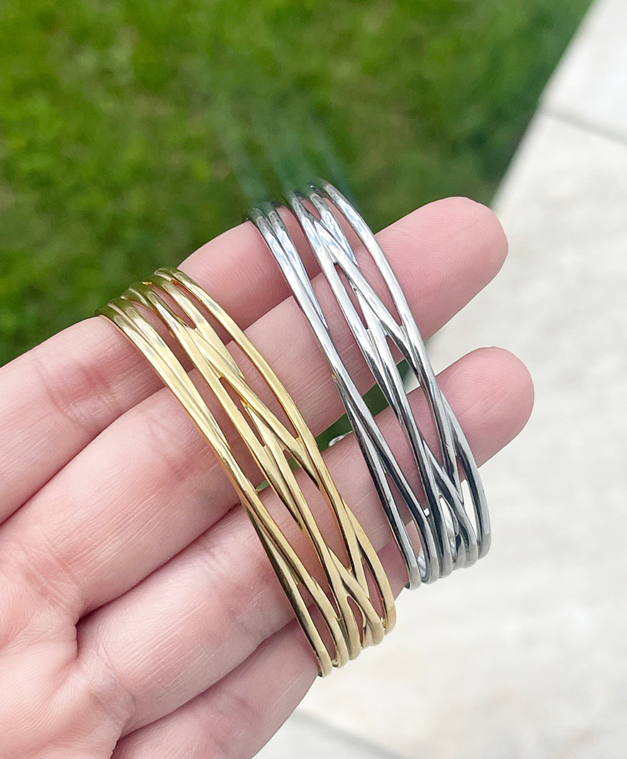 Stainless Steel Bangle 8.0