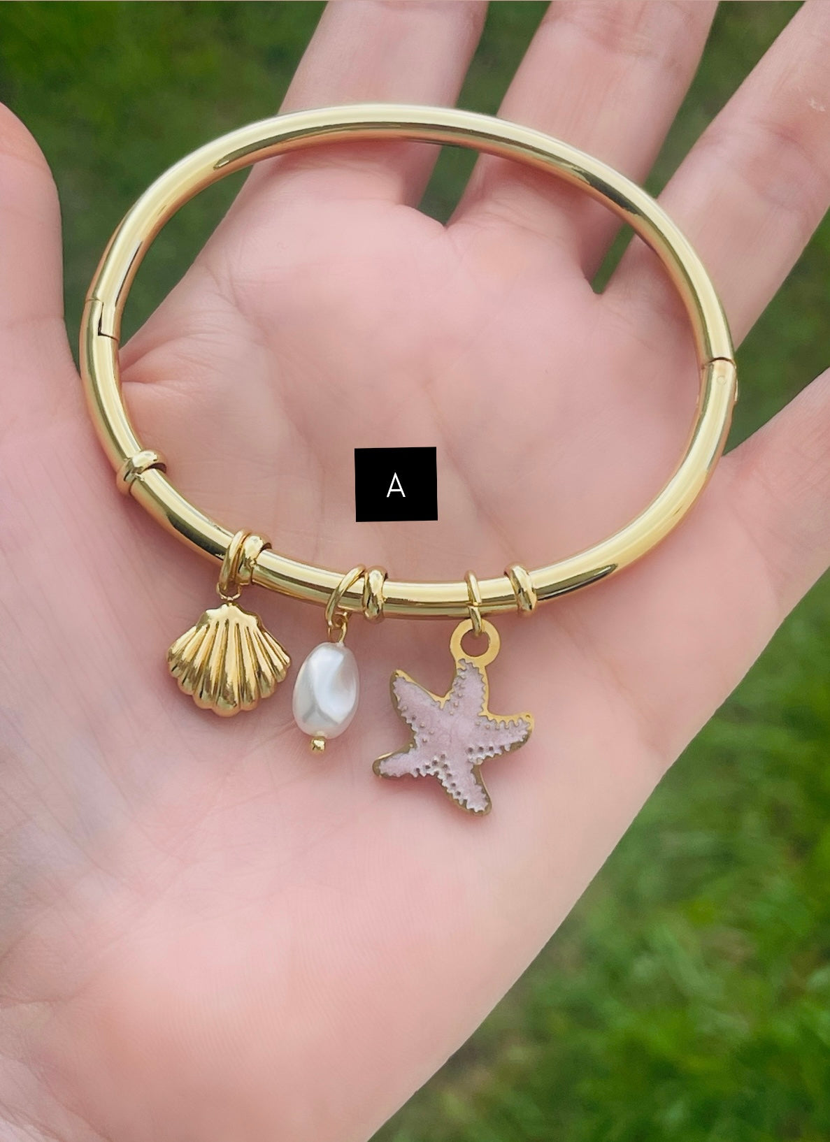 SS Charms Bangle