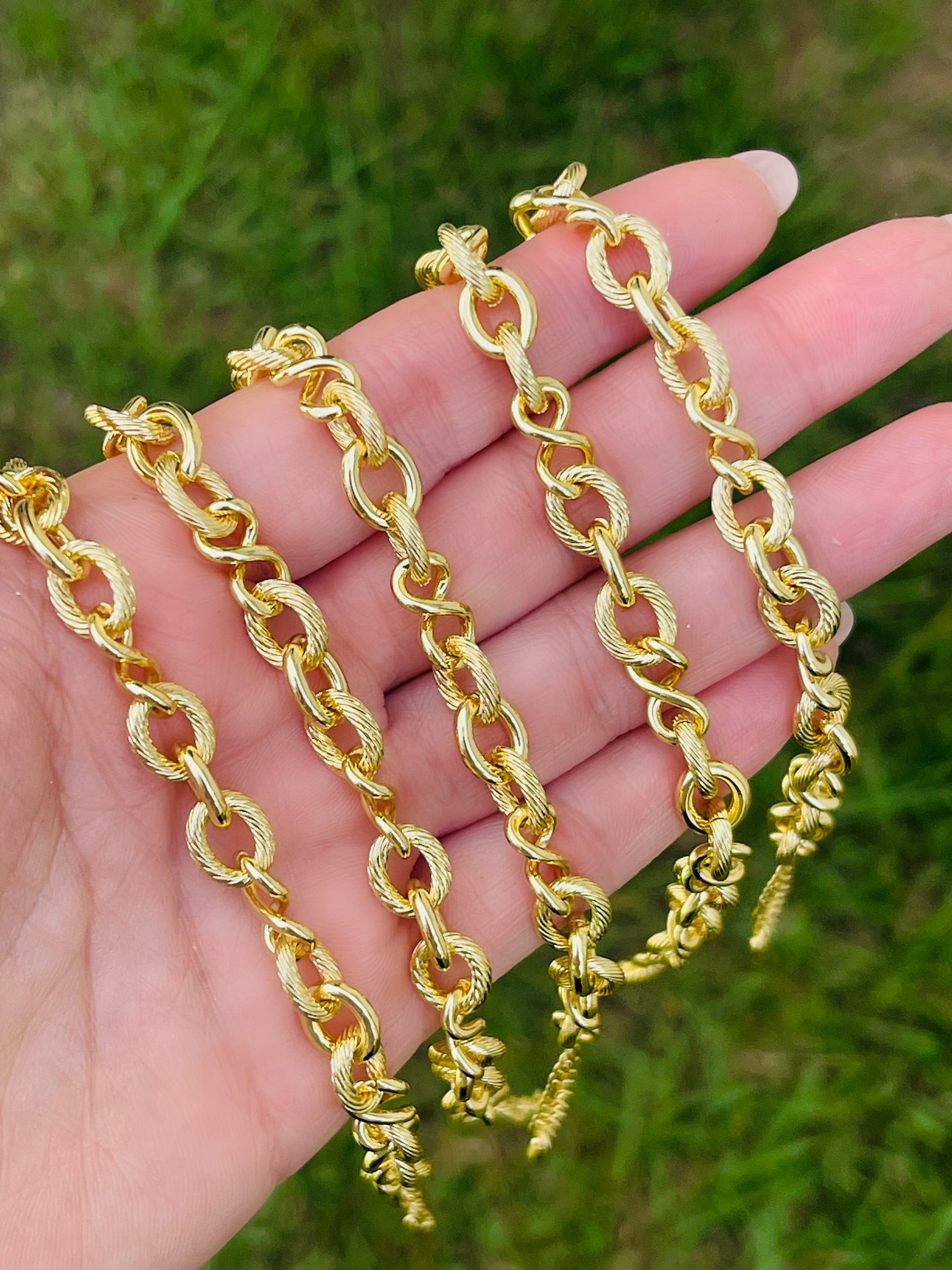 Golden Twist Bracelets