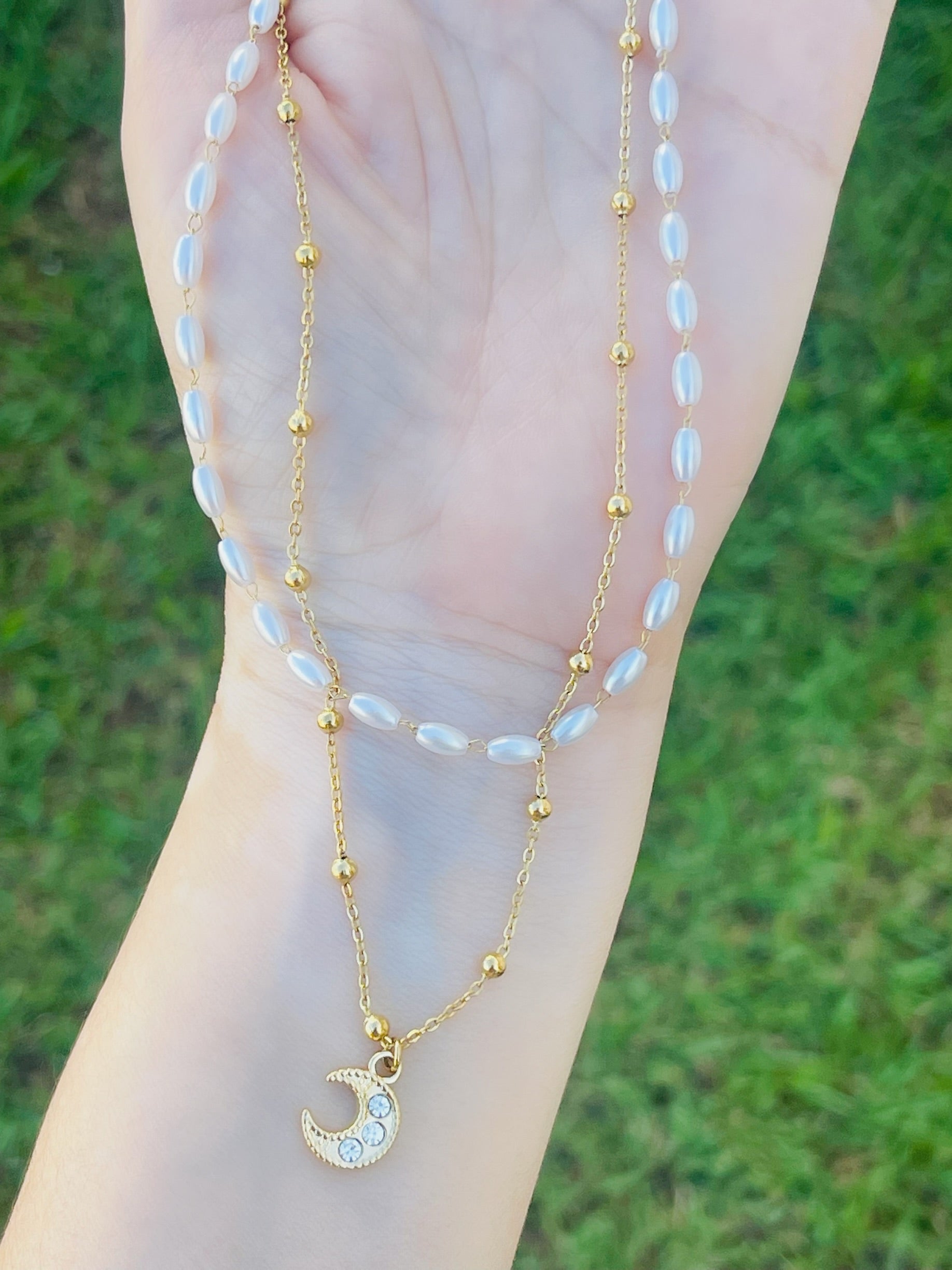 Pearl Double Chain