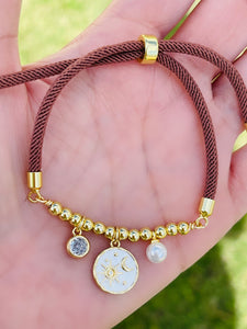 Moon Star Adjustable Bracelets
