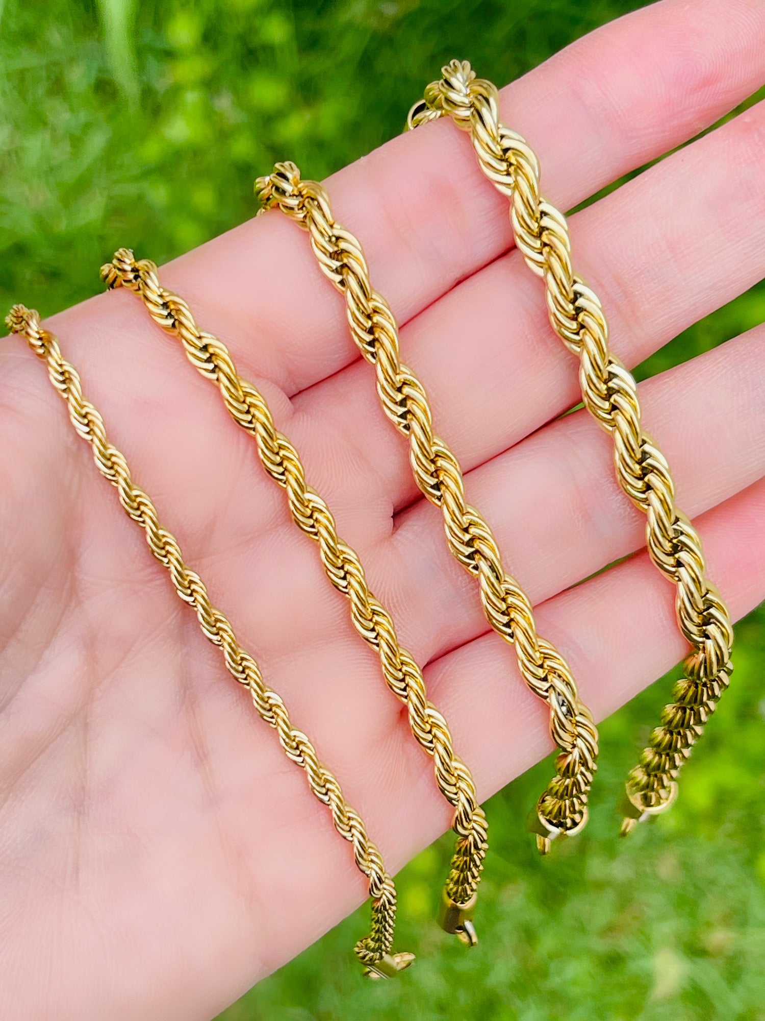SS Rope Bracelets