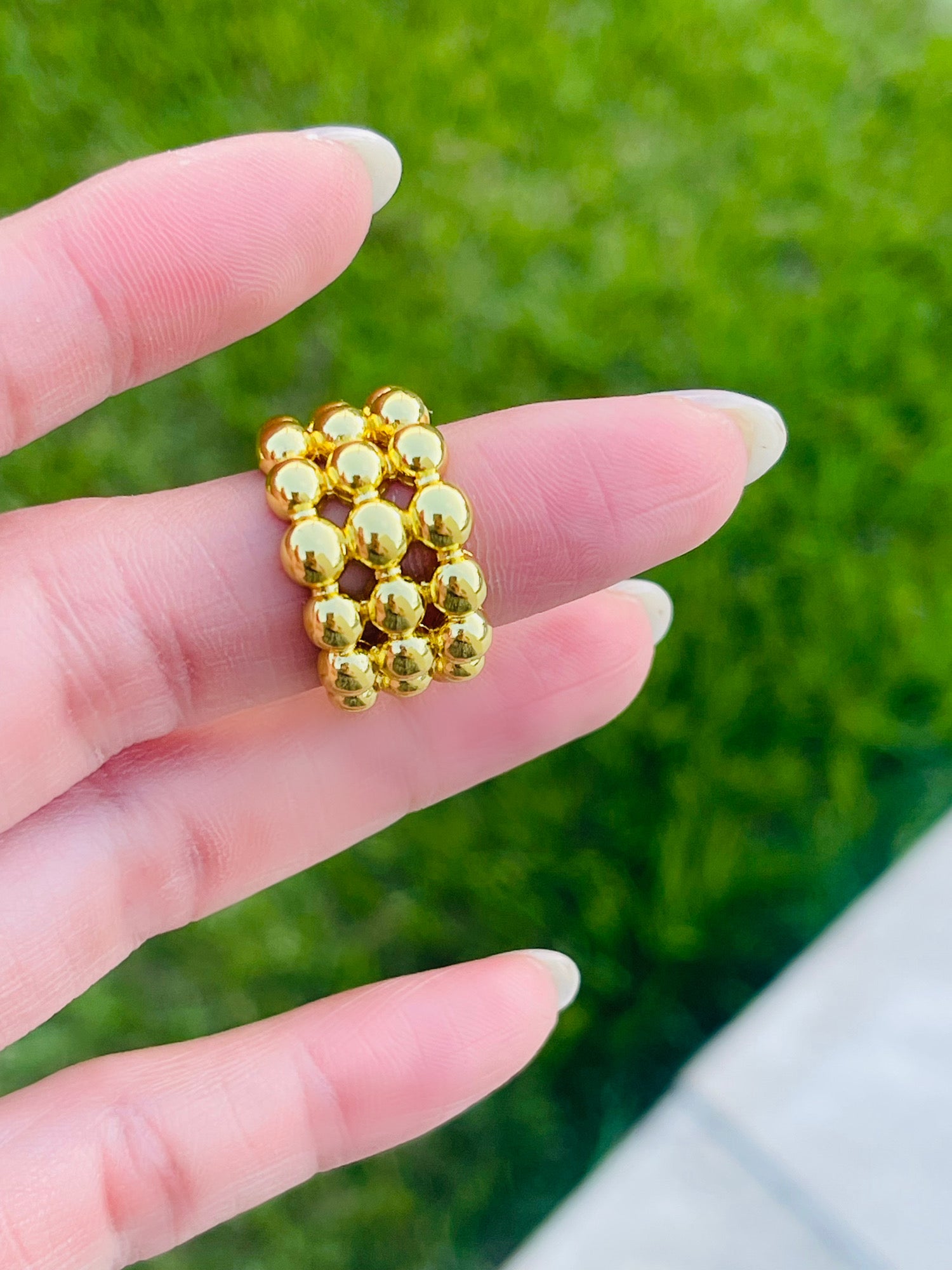 Ball Cuff Ring