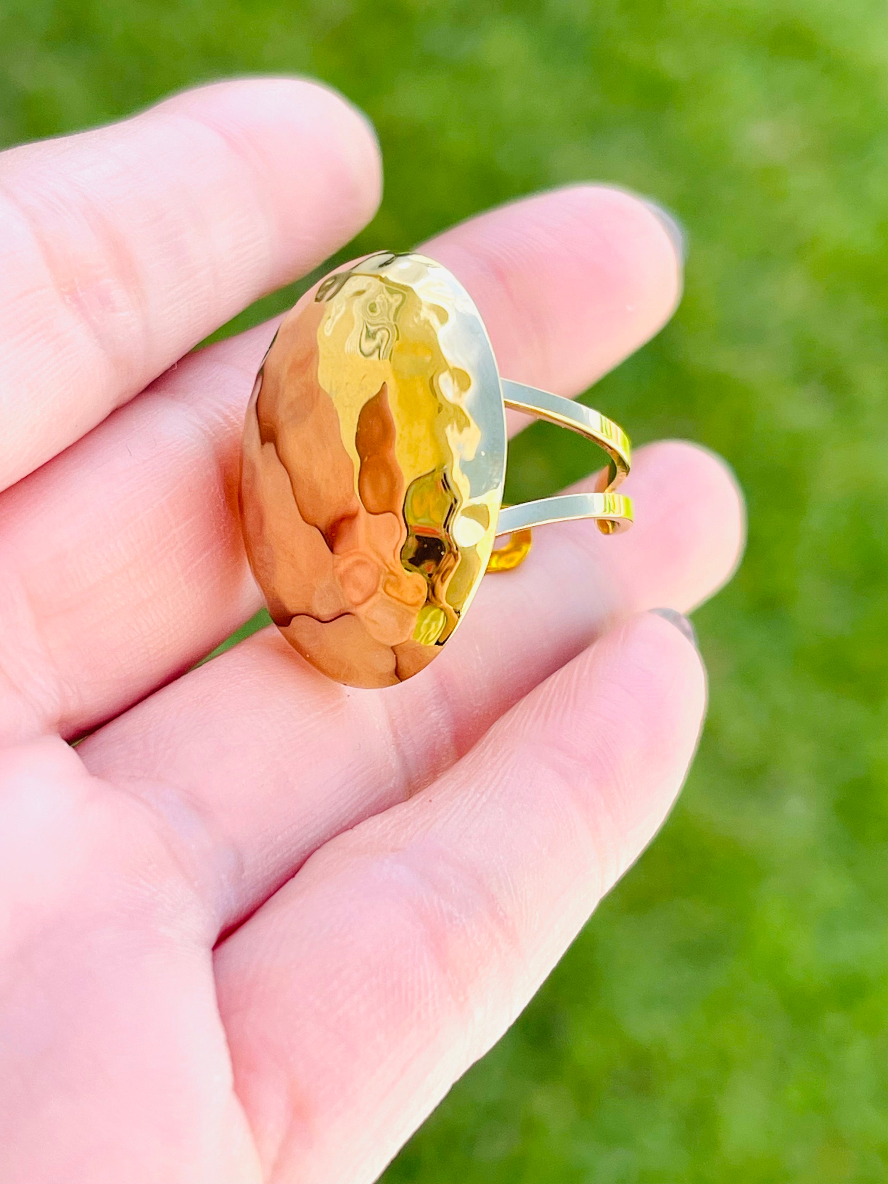 Chunky Oval Ring