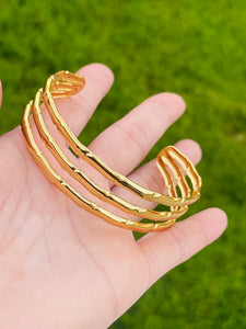 Triple Cuff Bangle