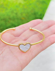 Beautiful Heart Bangle