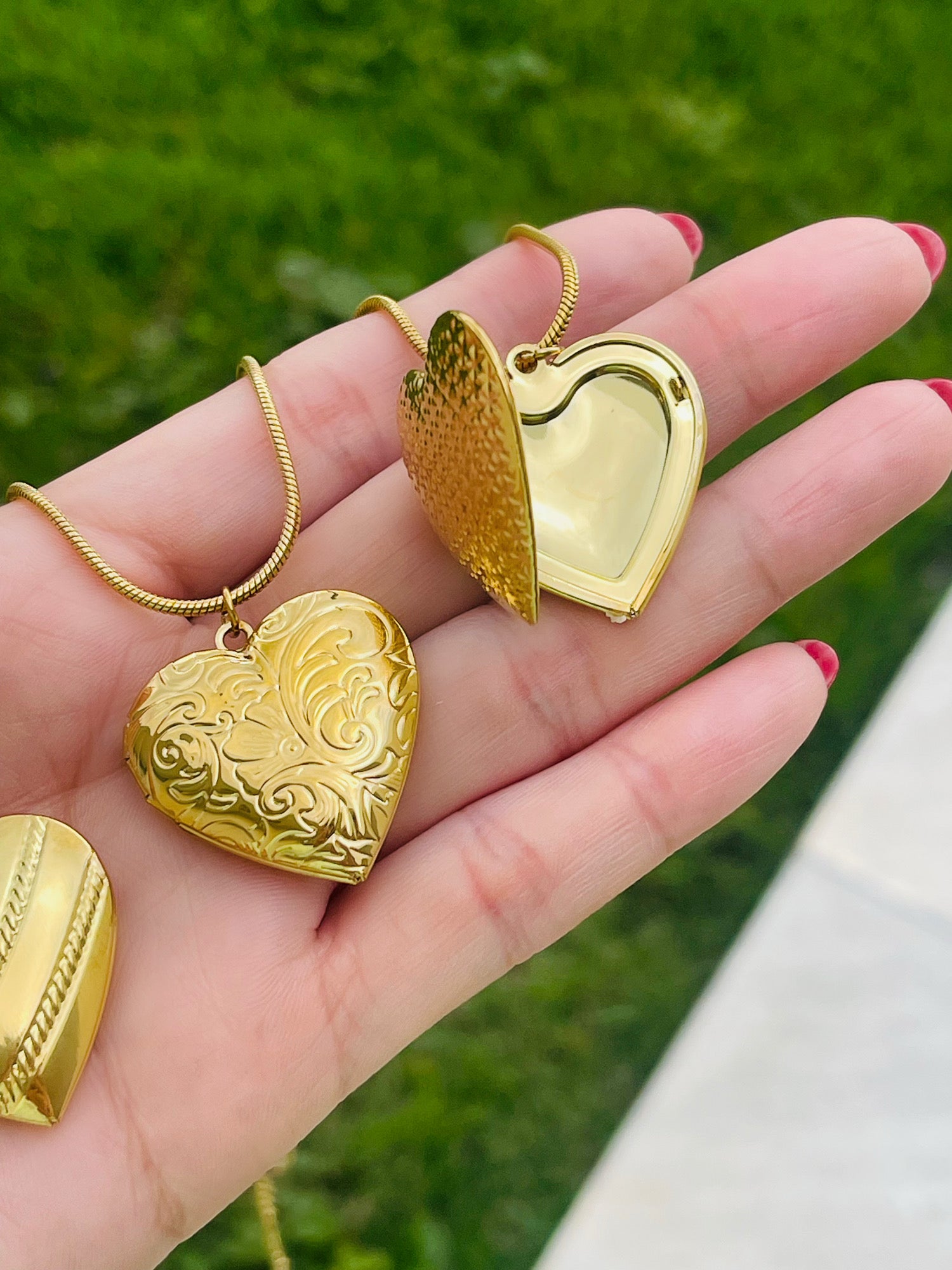 Stainless Steel Heart Chain