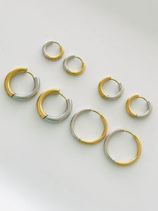Two Tone Hoop