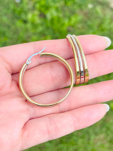 Two Tone Hoop 3.0