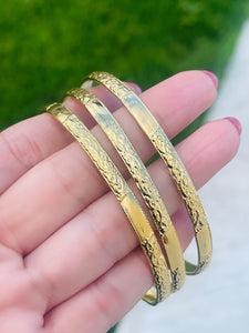 Textured Bangle (Medium)