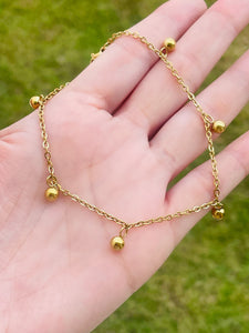 SS Ball Anklets