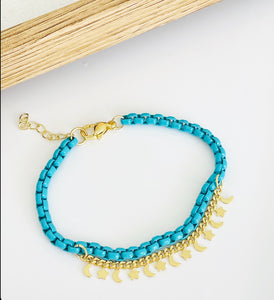 Moon Star • Turquoise Bracelet