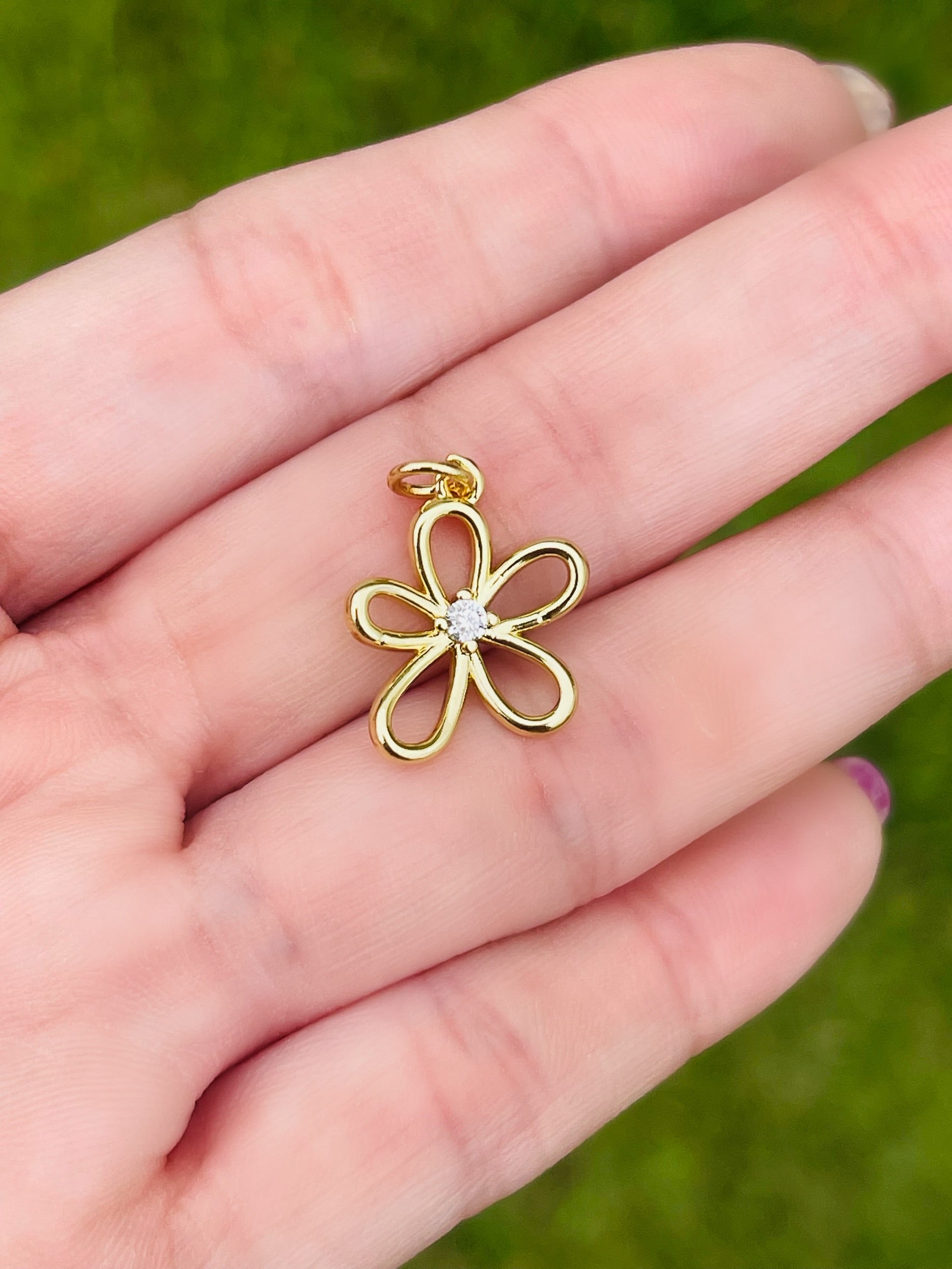 Sweet Flower Charm
