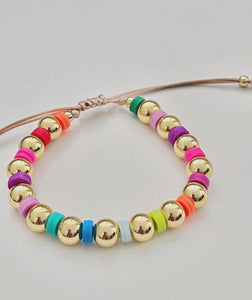 Multicolor• Gold Bracelets
