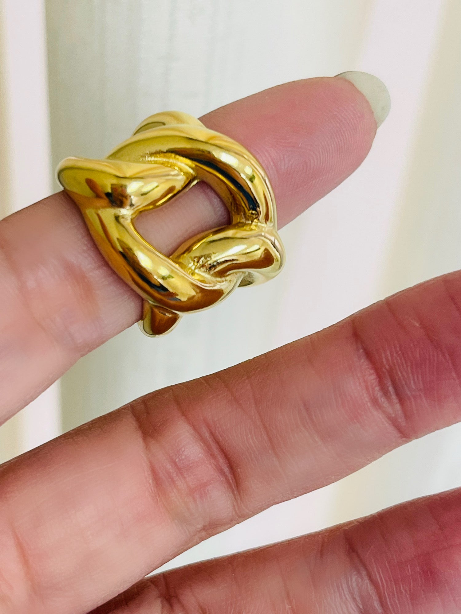 Chunky Curb Ring