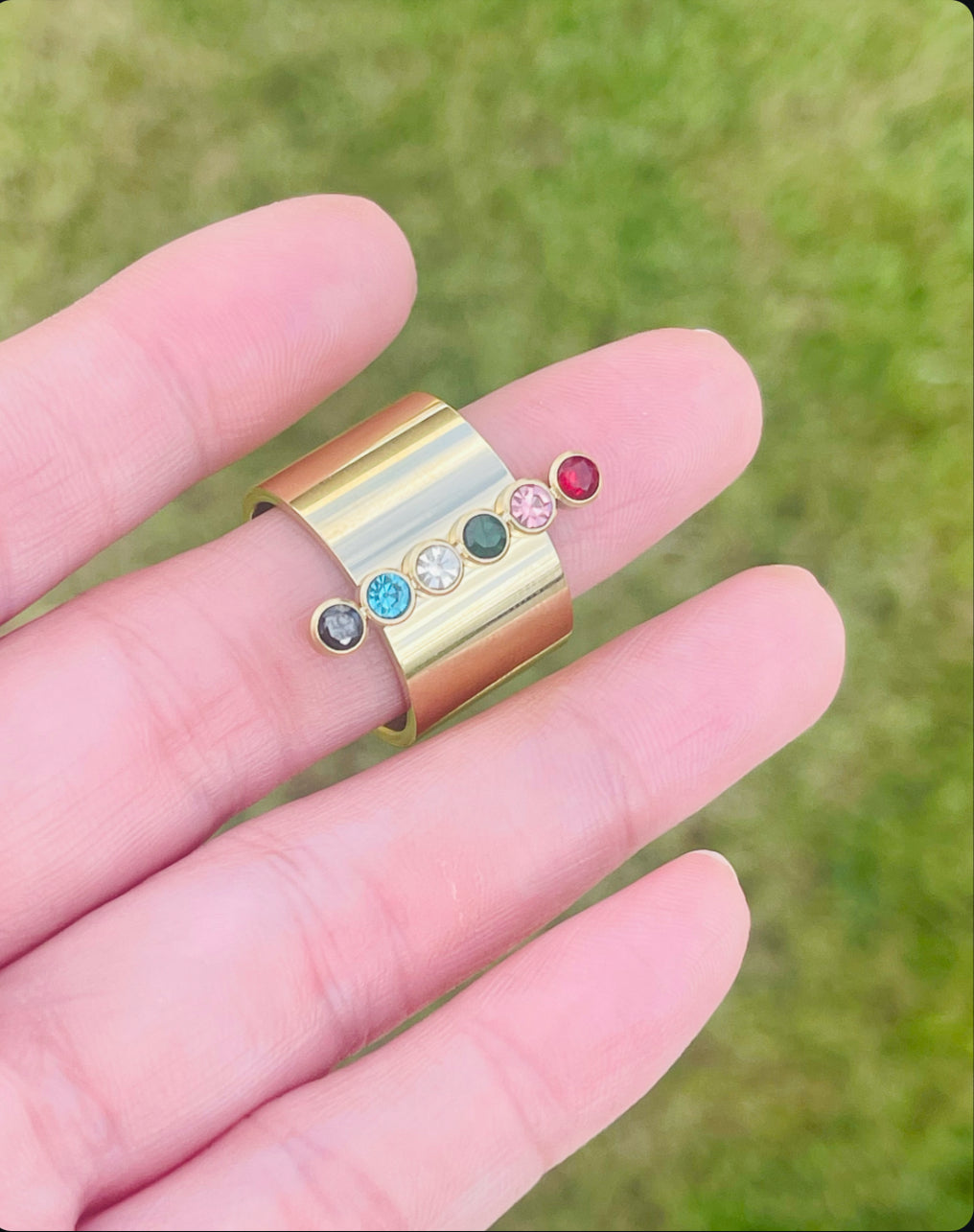 Multicolor Band Ring