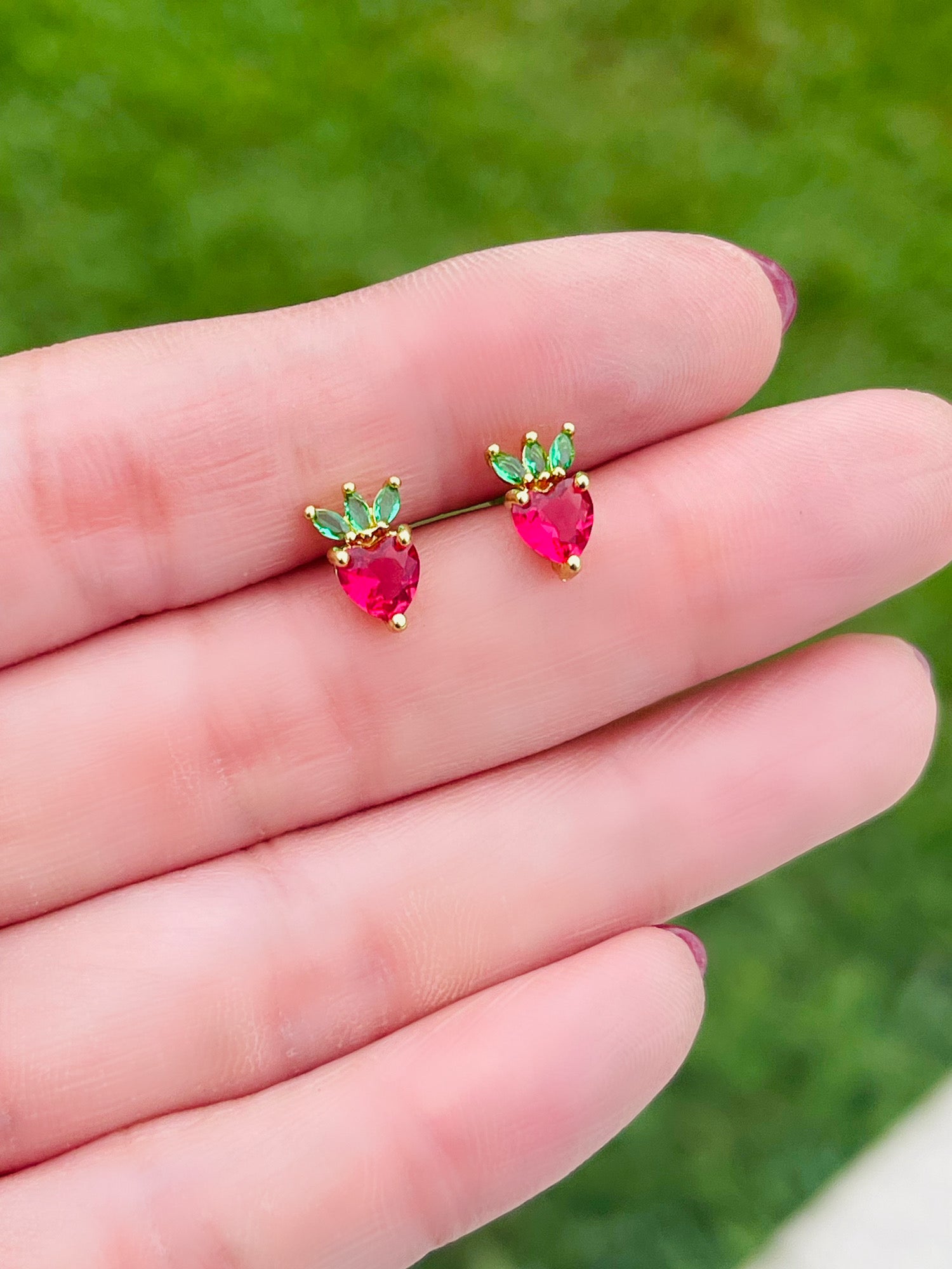 Strawberry Earrings