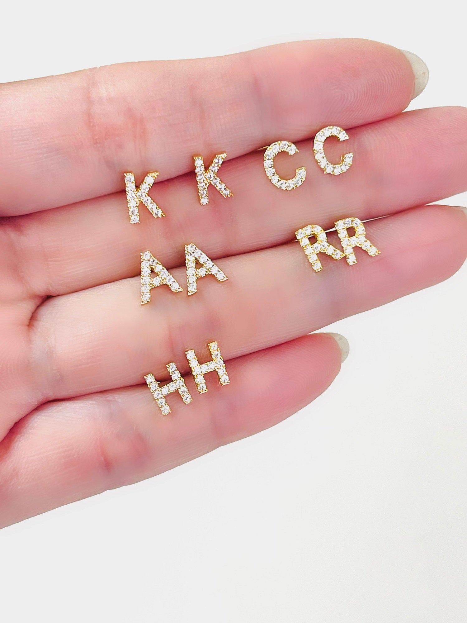 Bright Letter Earring