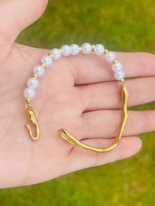 Pearl and Bangle Bracelets