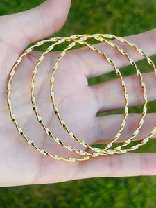 Twist Bangle Set (Medium)