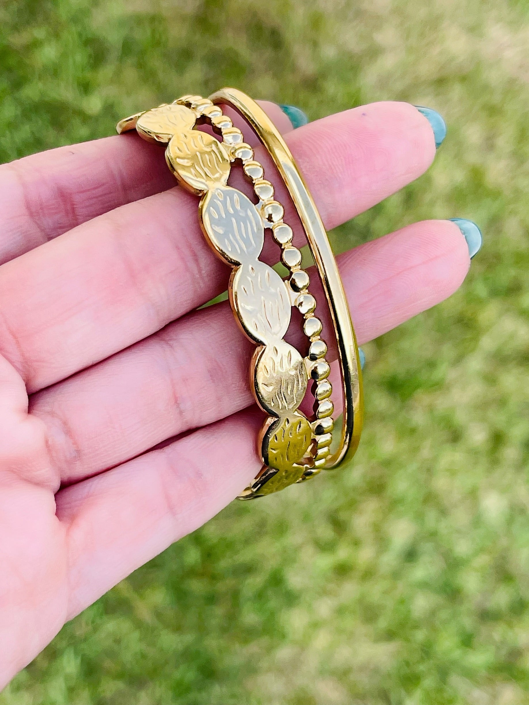 SS Triple Bangle