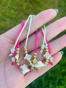 Golden Clover Adjustable Bracelets