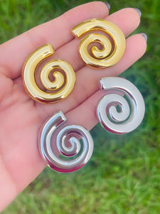 SS Twisted Earring