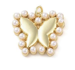 Butterfly • Pearl Charms