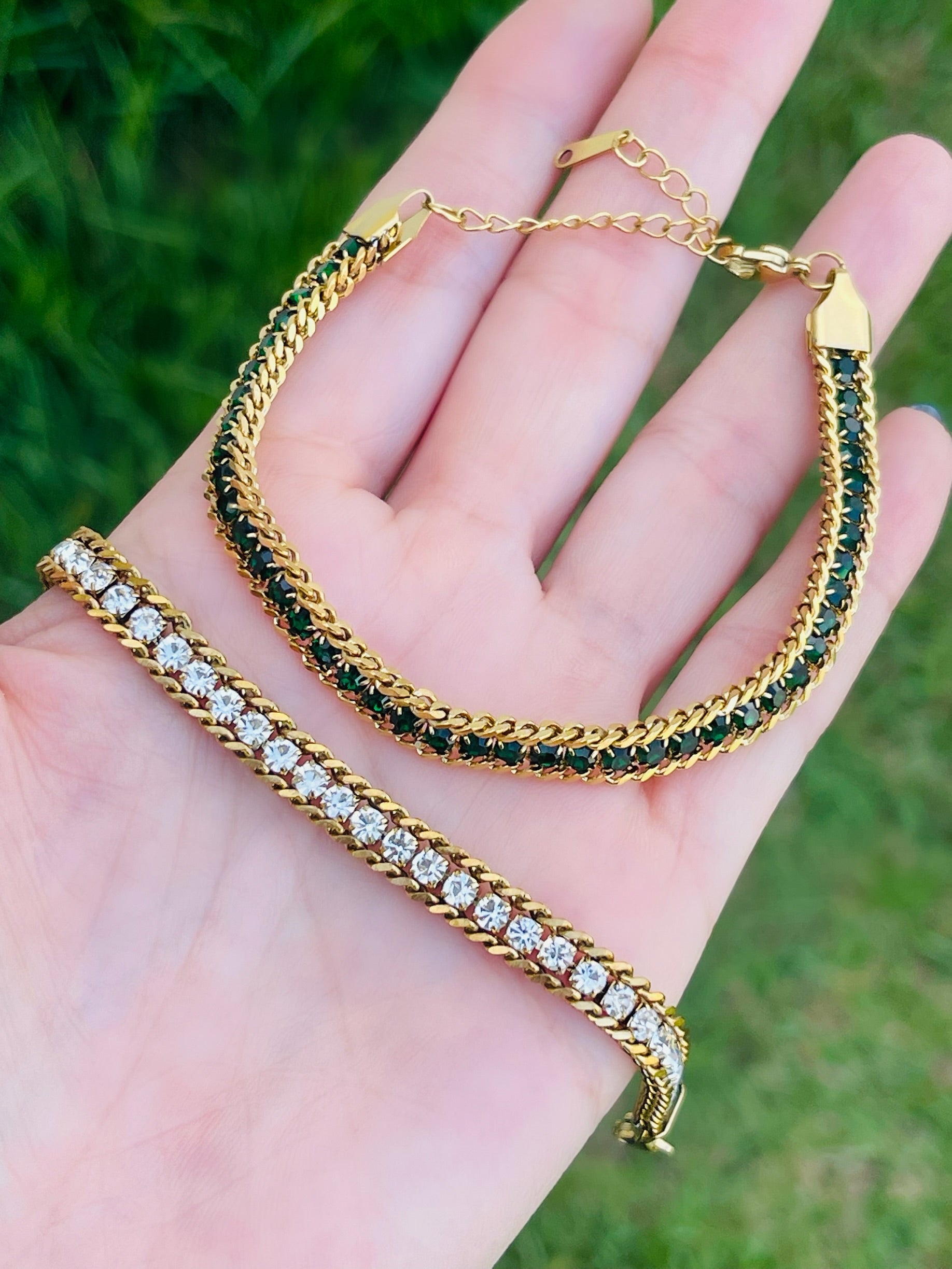 SS Bright Cuban Bracelets