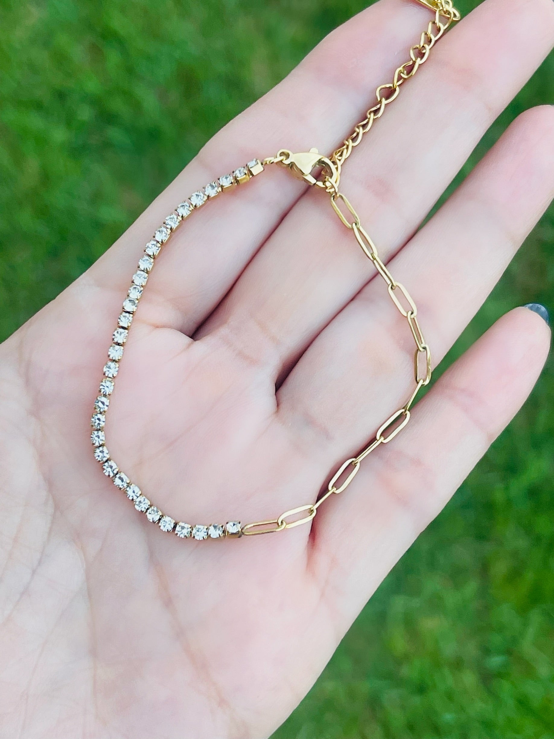 Bright Paperclip Bracelets