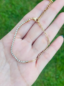 Bright Paperclip Bracelets