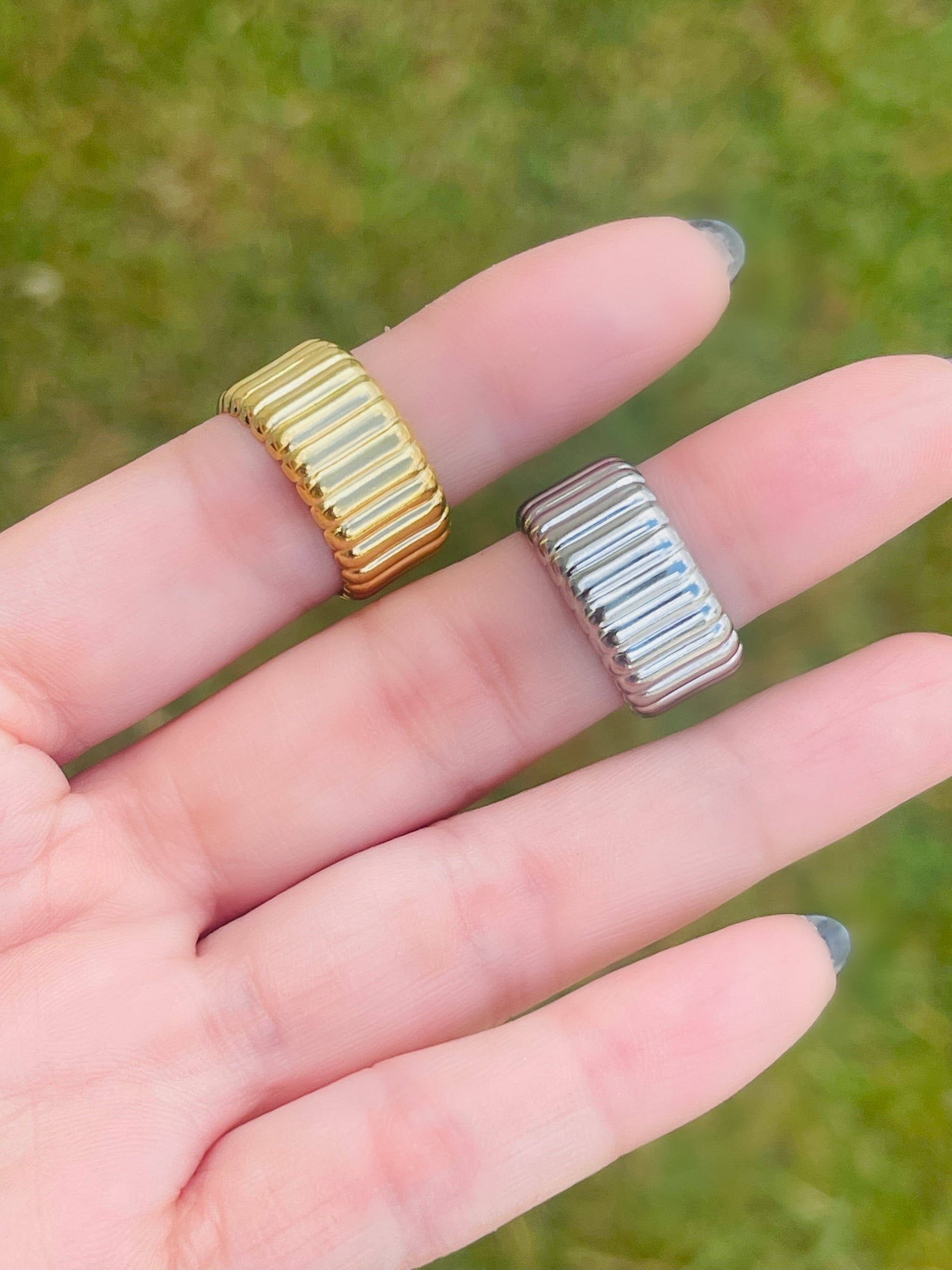 SS Band Ring
