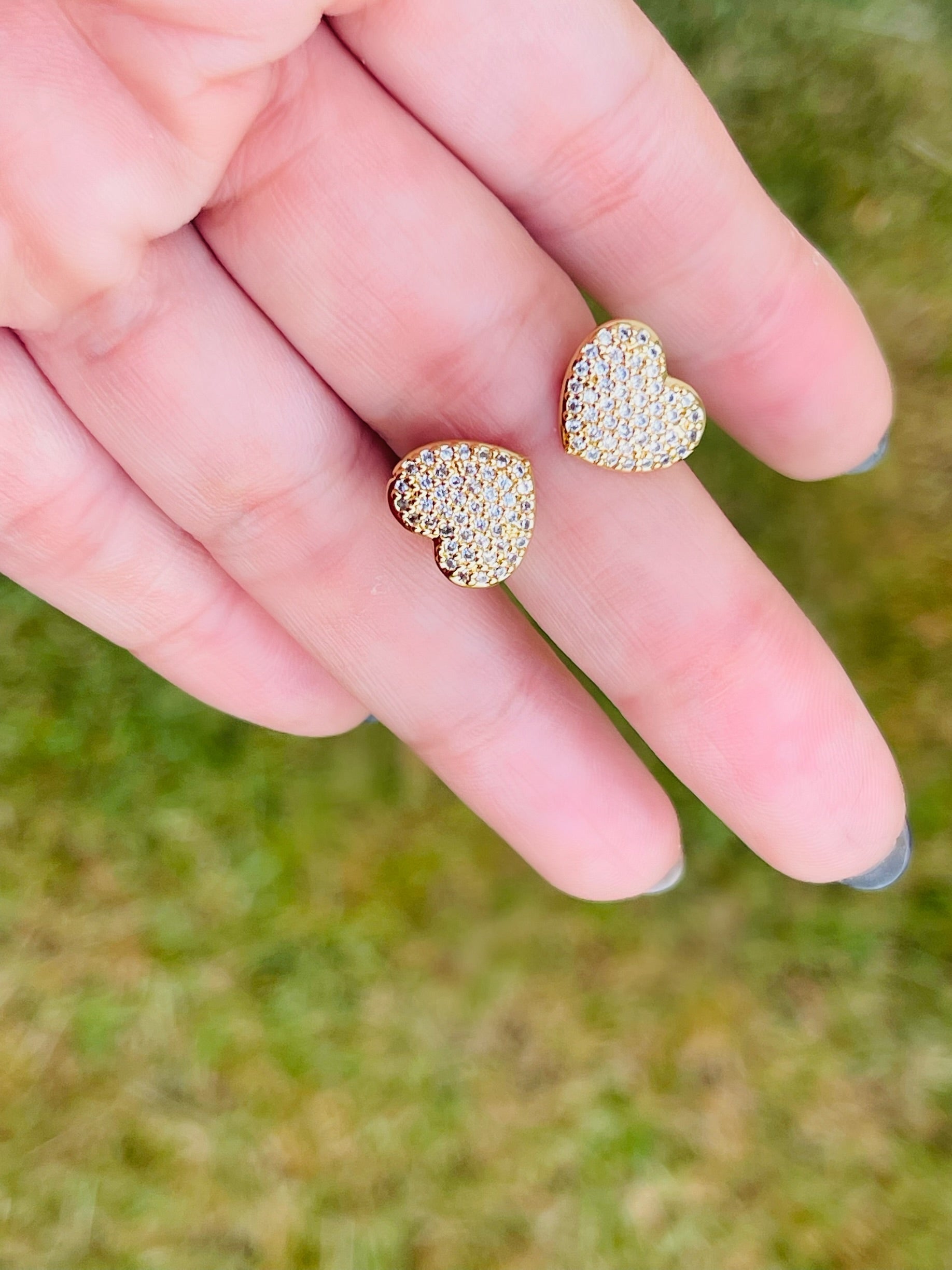 Bright Double Heart Ring