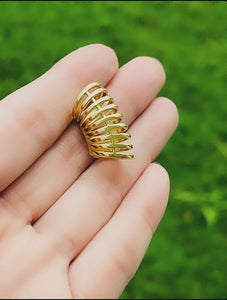 Golden Ear Cuff