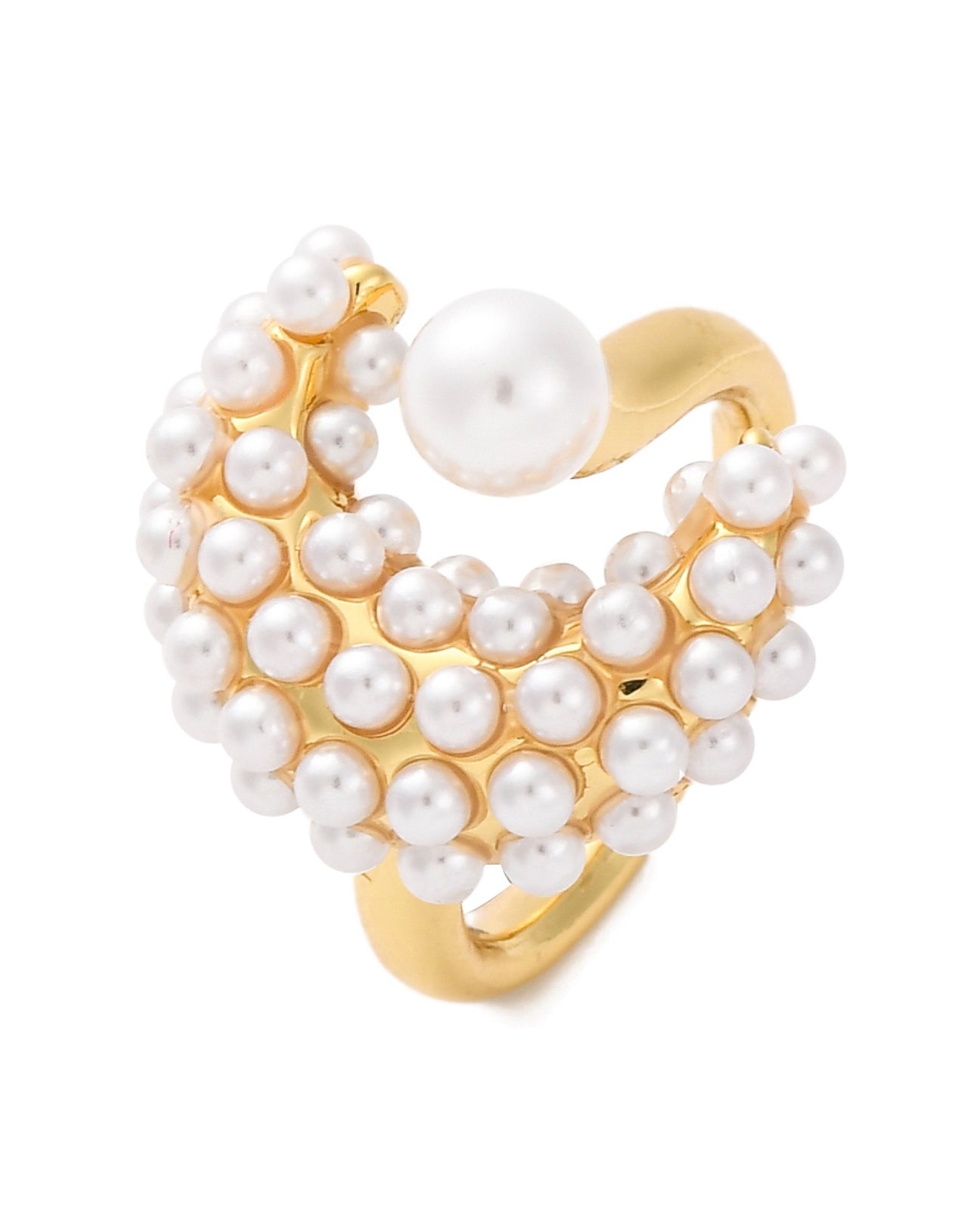 Pearl Moon Ring