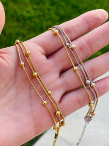 Triple Dots Chain Bracelets 2.0