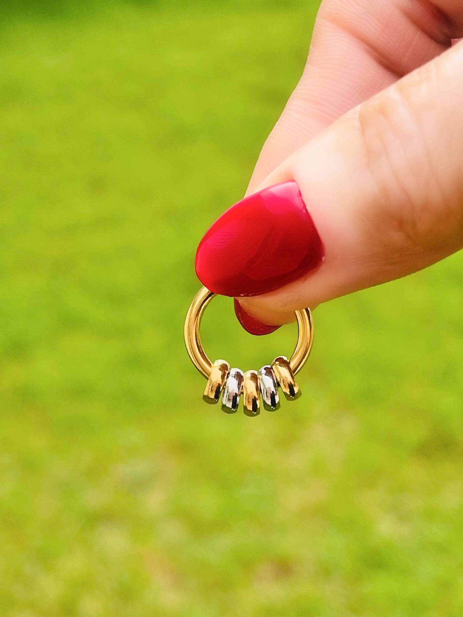 Two Tone Hoop