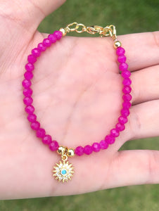 Fushia Bracelets