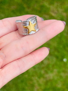 SS Star Band Ring